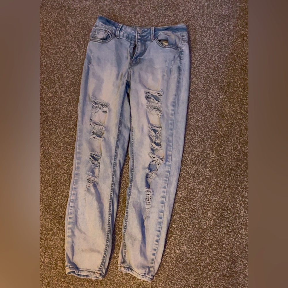 Vanilla Star Jeans skinny ripped size 9